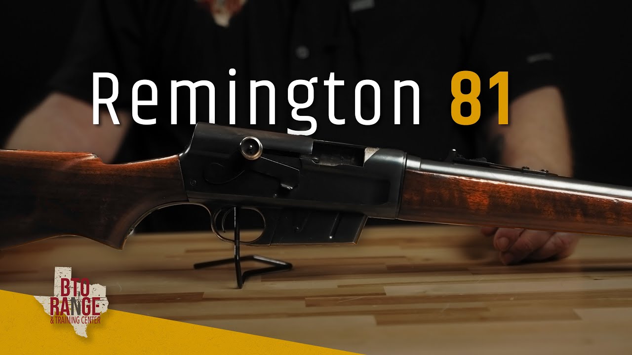 Знакомство с классическим ружьём Remington Model 81 Woodsmaster: вспоминая прошлое
