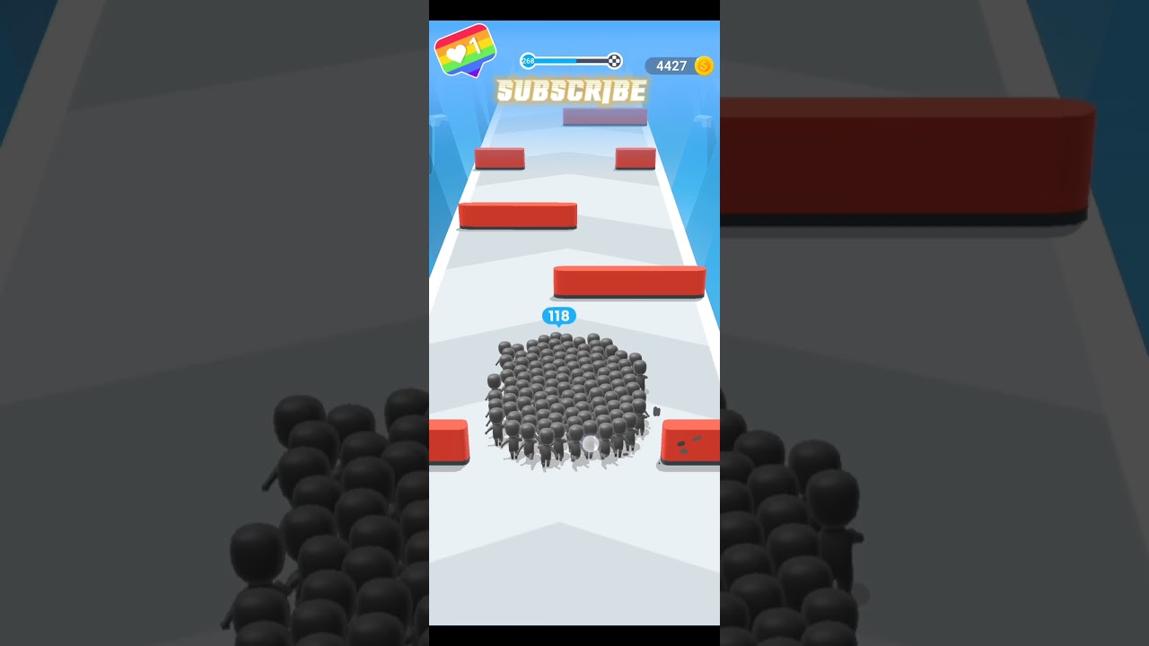 Count master 3D😎😎epic gameplay🤩 #shorts 268 level 😲😲