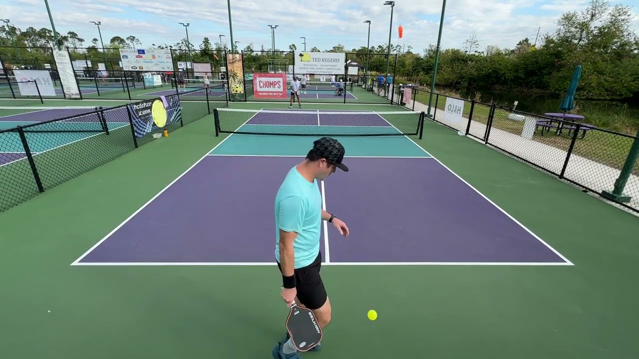 World Pickleball Tour. 3.0, 3.5: 19+ 30+ Men’s Singles. Chris Thornton vs Kevin Cafarelli