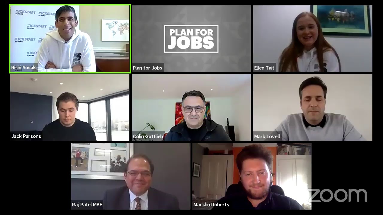 Plan for Jobs Panel: Kickstart Scheme