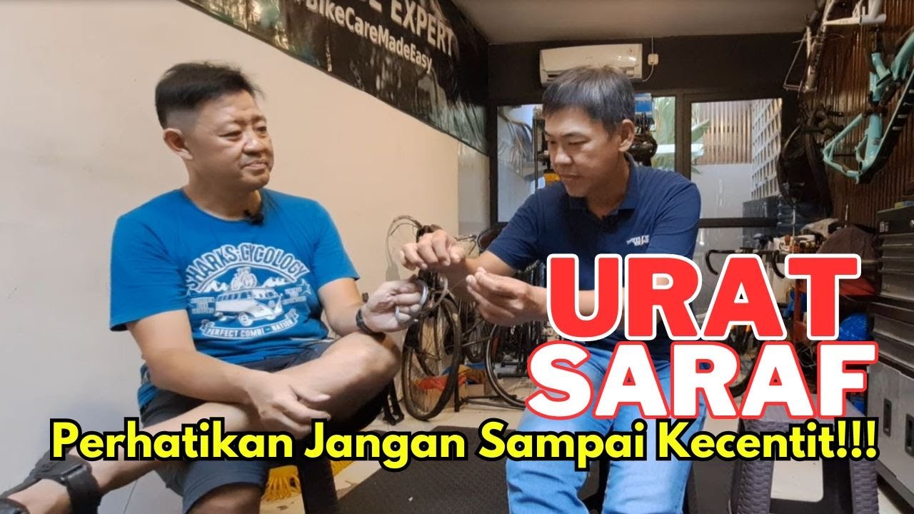 URAT SARAF SEPEDA Kalau Sampai Putus... BAHAYA!!!