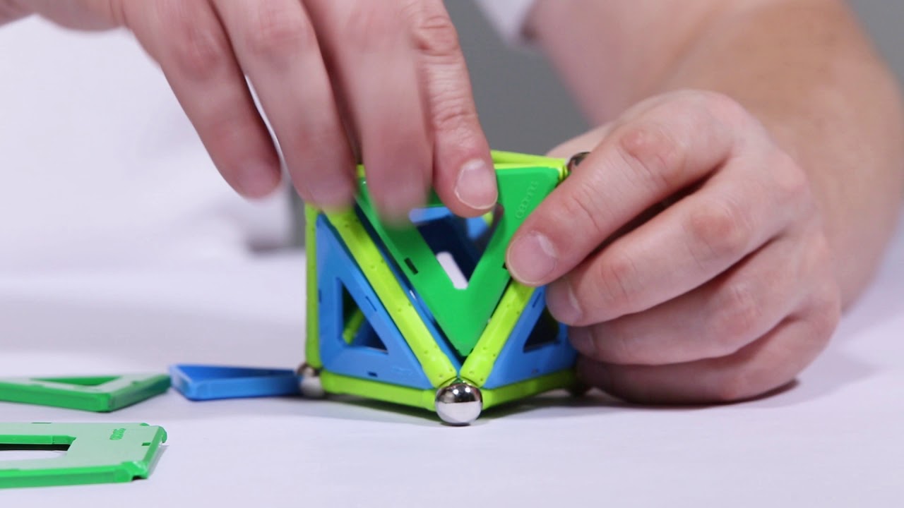 Geomag Classic – Panels 32 pcs (Tutorial)