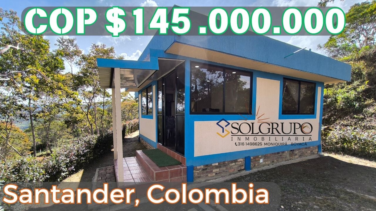 🏡 Se vende cabaña en Moniquirá, Boyacá