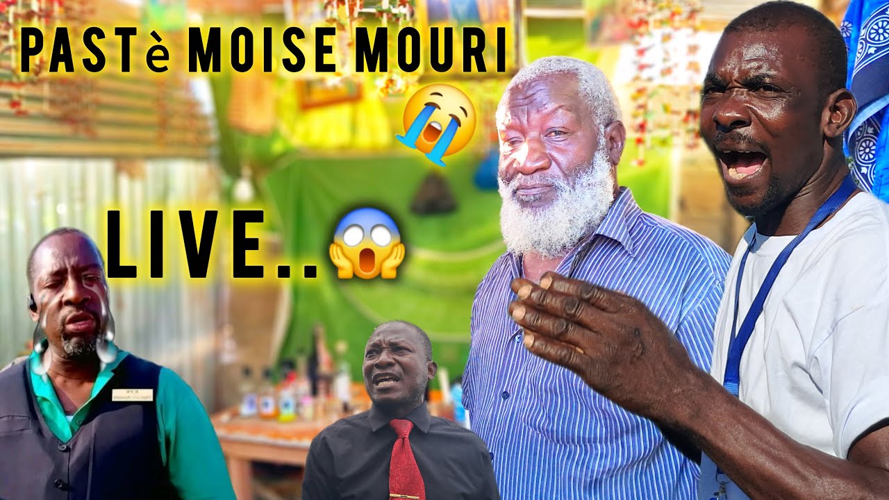  Live, zonbie pastè moise lakay Robert etienne || dimanche 😭😱