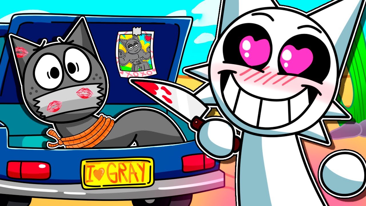 WENDA FAN LOCA 😍 SECUESTRA Y BESA A GRAY 🚗 UN LARGO VIAJE DEL DESIERTO EN ROBLOX SPRUNKIS Dusty Trip