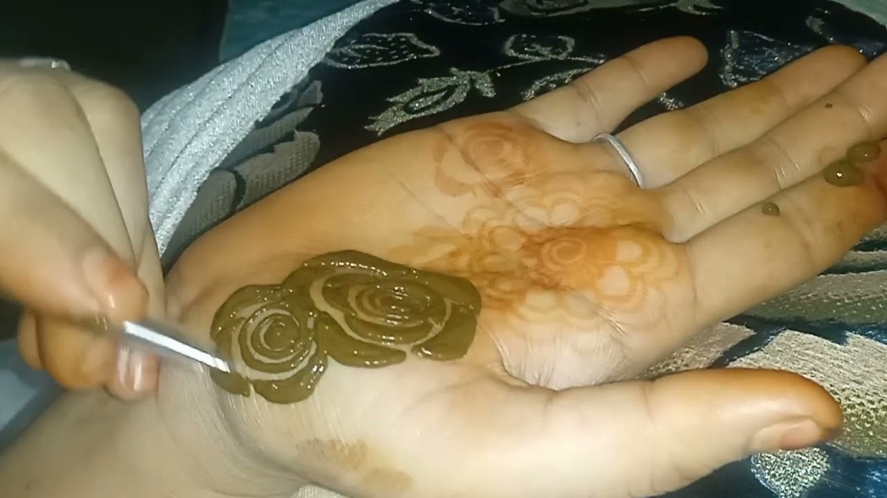 simple rose #simple rose mehndi design#simple mehndi design rose flower#viral trend#mehndi 😘