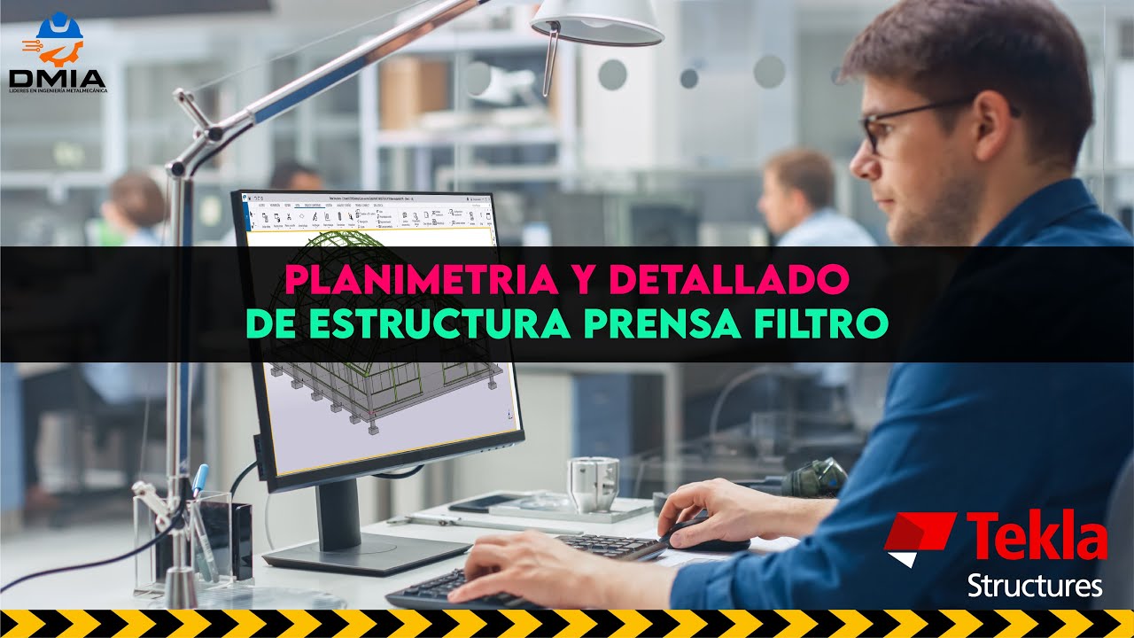Planimetr&iacute;a y Detallado de Estructura Prensa Filtro
