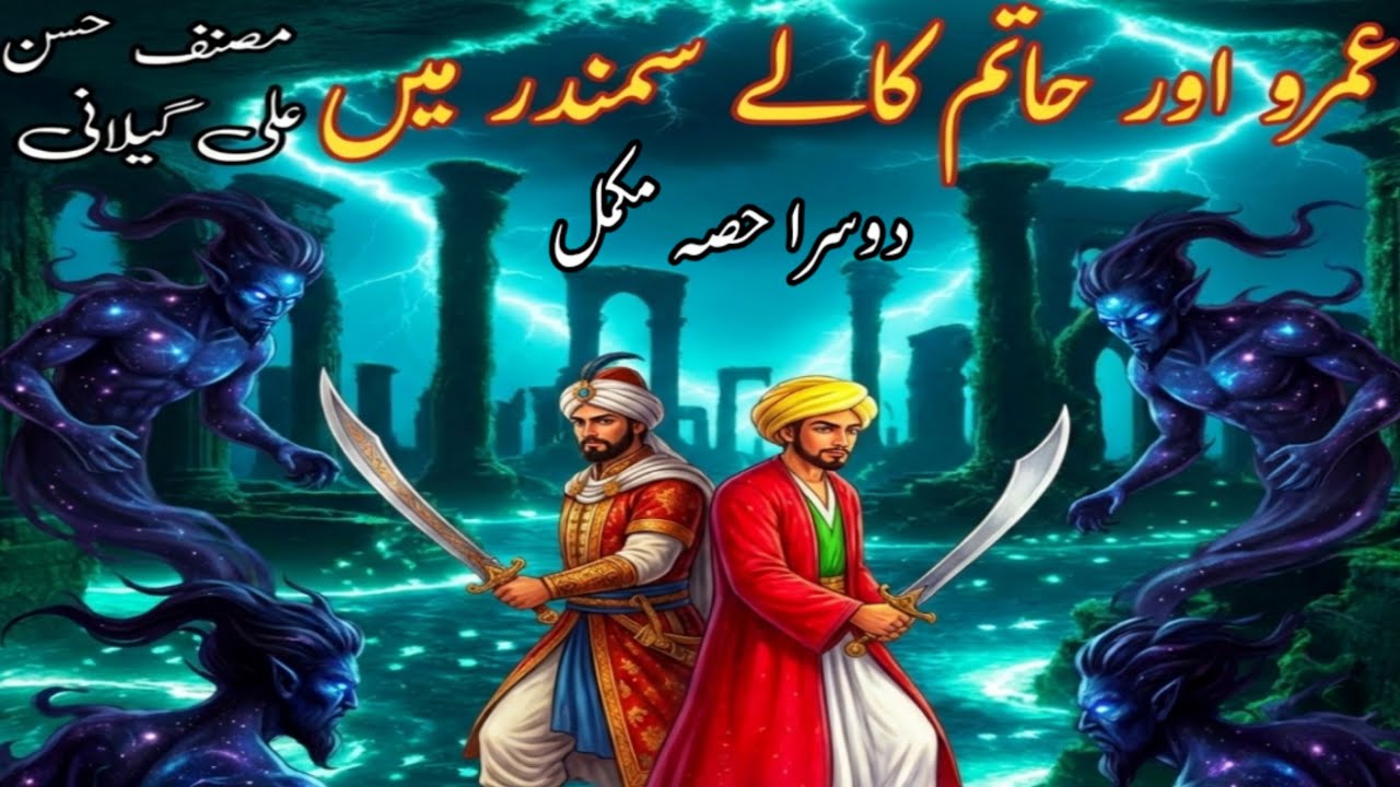 Amro Ayyar aur Hatim Tai Kale Samandar Mein | Urdu Fantasy Story
