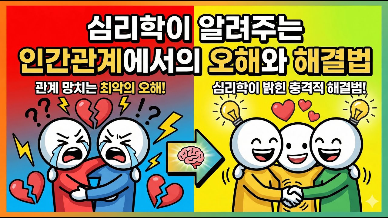 오해를 부르는 심리적 함정, 당신은 알고 있나요?