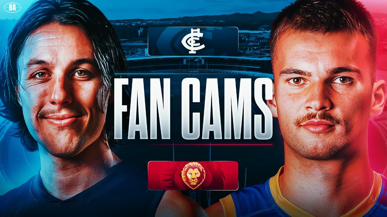 Fan Cams | Carlton v Brisbane | AFL 2026 Pre Season