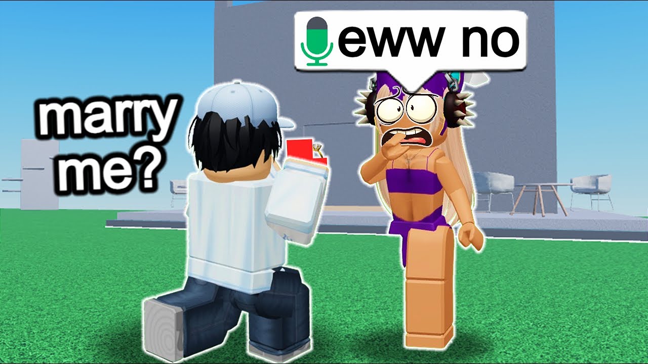 ПРЕДЛОЖЕНИЕ СЛУЧАЙНЫМ ДЕВУШКАМ В ГОЛОСОВОМ ЧАТЕ Roblox!