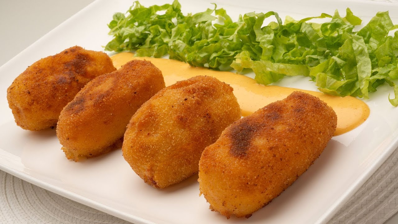 Croquetas de patata, txistorra y queso - Karlos Arguiñano en tu cocina