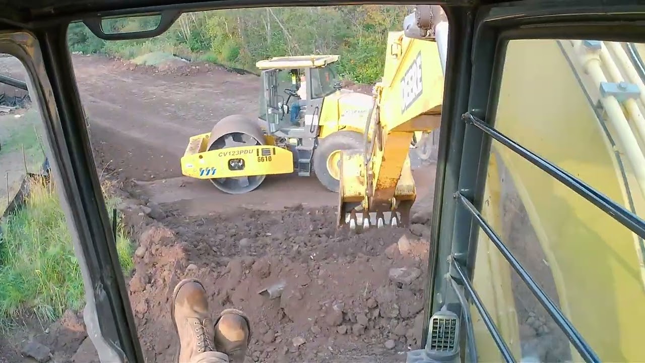 Loading Trucks & Building a Road