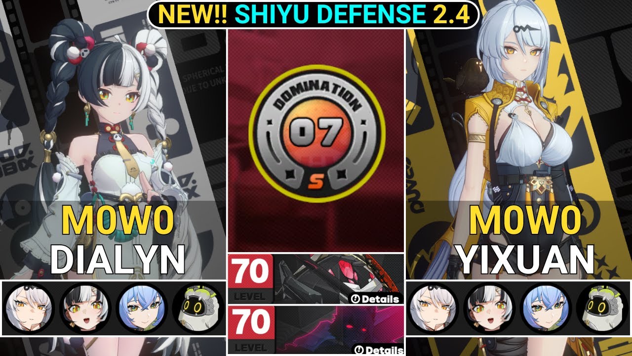 NEW CHARACTER! M0W0 Dialyn X Yixuan Showcase | NEW!! Shiyu Defense Zenless Zone Zero 2.4