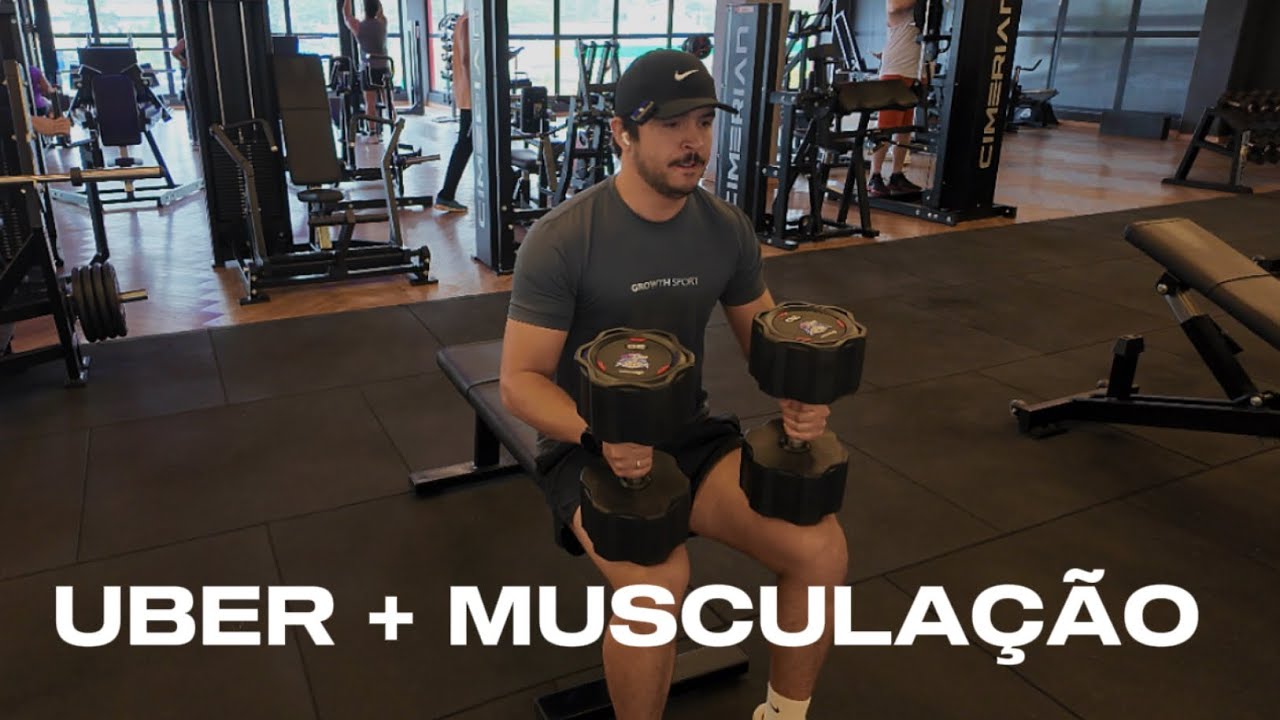 MINHA ROTINA DE UBER E MUSCULA&Ccedil;&Atilde;O 