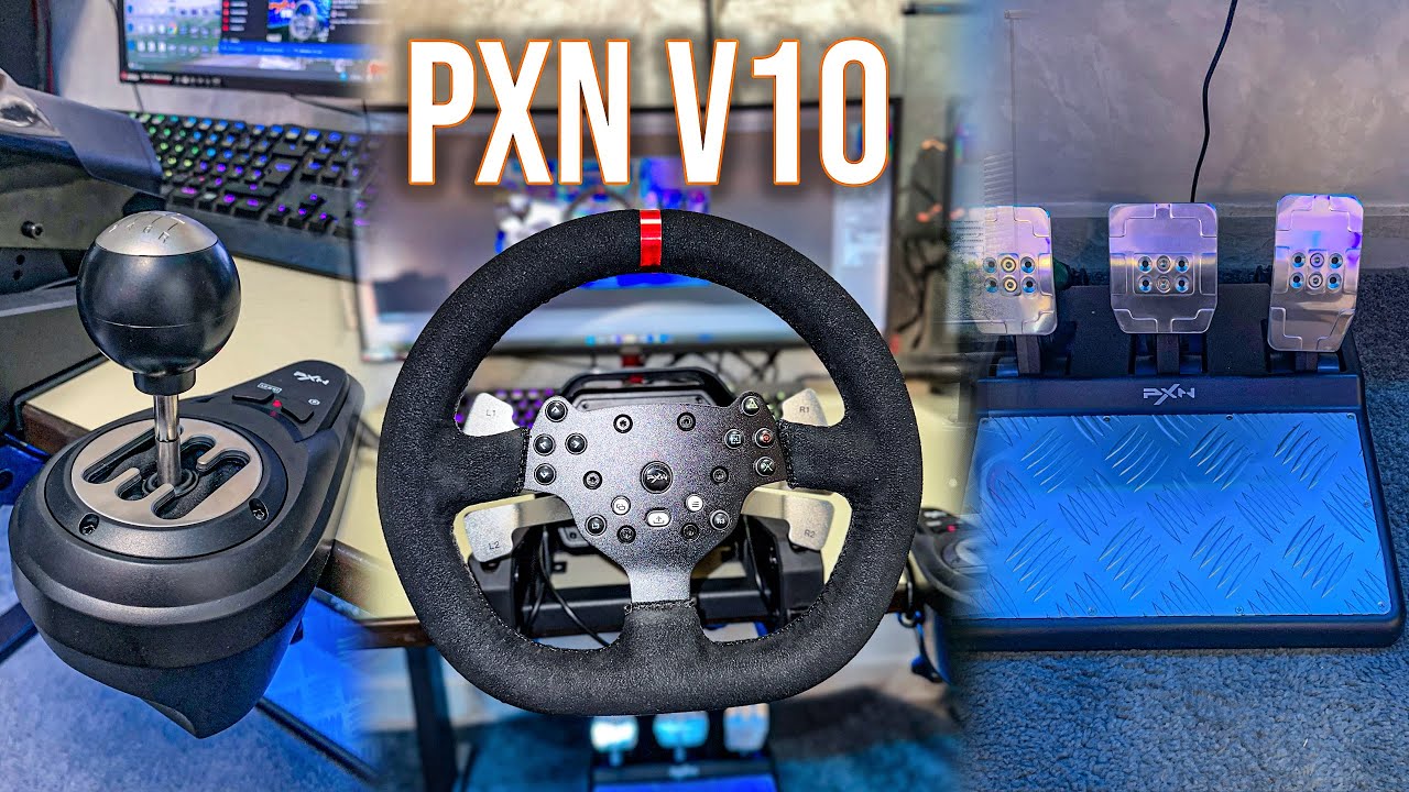 PXN-V10 Racing Wheel Unboxing + Test