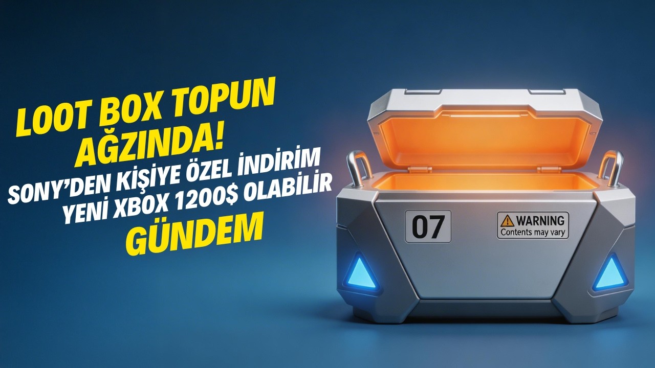 Loot Box Önlemleri Artıyor - Yeni Xbox Pahalı Olabilir, Konami Mutlu, Steam Machine / Akşam Üssü