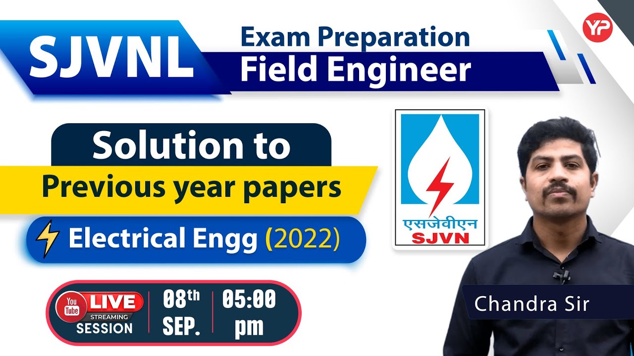 SJVNL Solutions to Previous year papers | Electrical Engg. #sjvnl #live