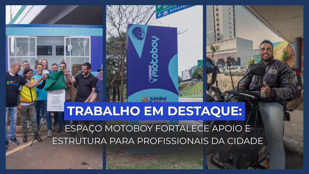 ESPAÇO MOTOBOY SE CONSOLIDA COMO PONTO DE APOIO PARA PROFISSIONAIS |  @TVTEC JUNDIAÍ
