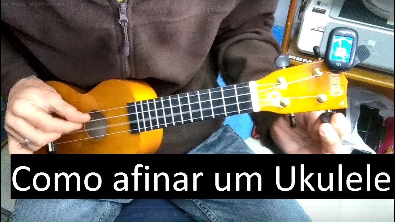 Como afinar um Ukulele