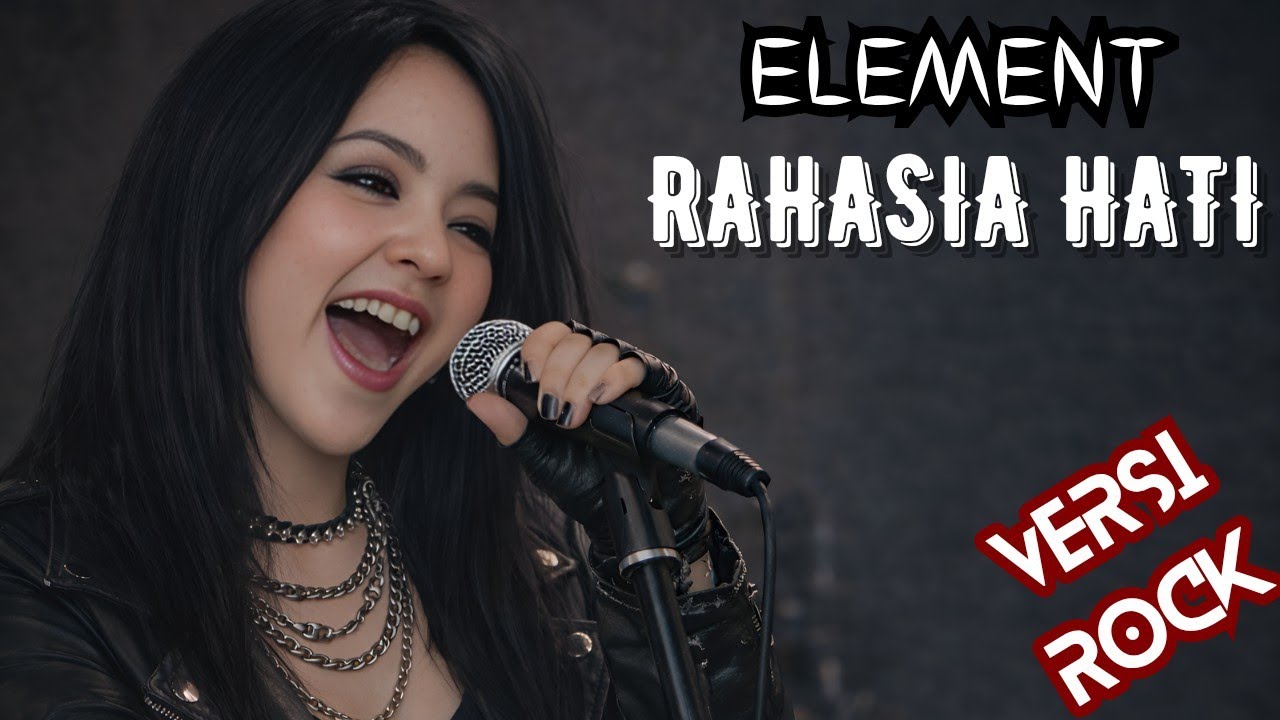 ELEMENT - RAHASIA HATI | COVER VERSI ROCK By RENKA METAL COVER
