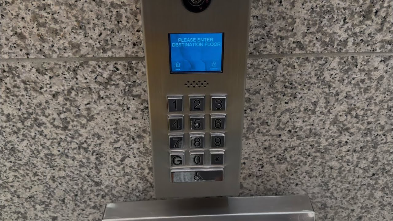 1983 Dover (Mod by Otis) Traction High-Rise Elevator at Watermark Tower in Calgary AB
