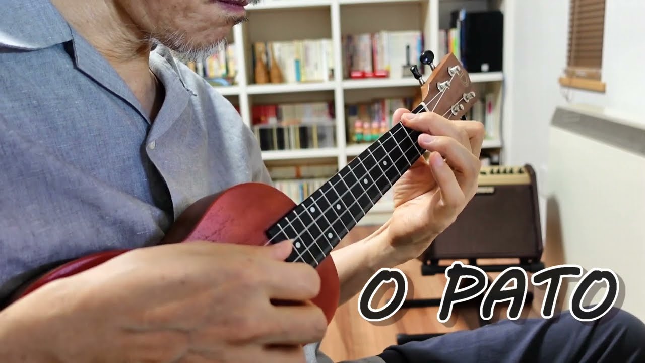 🎶 O Pato (The Duck) - Ukulele with Metronome　『オ・パト（ガチョウのサンバ）』をウクレレで弾く❕　千葉幸成 ／ DCT ソプラノ・ウクレレ