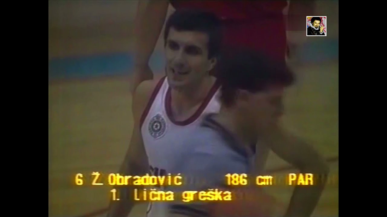 KK Partizan - KK Crvena Zvezda 94:97 (1988.)
