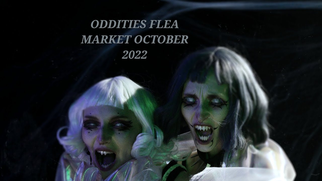 Oddities Flea Market October 2022 Vlog || Day 1: Little Ghouls || Day 2: Satin Puppets