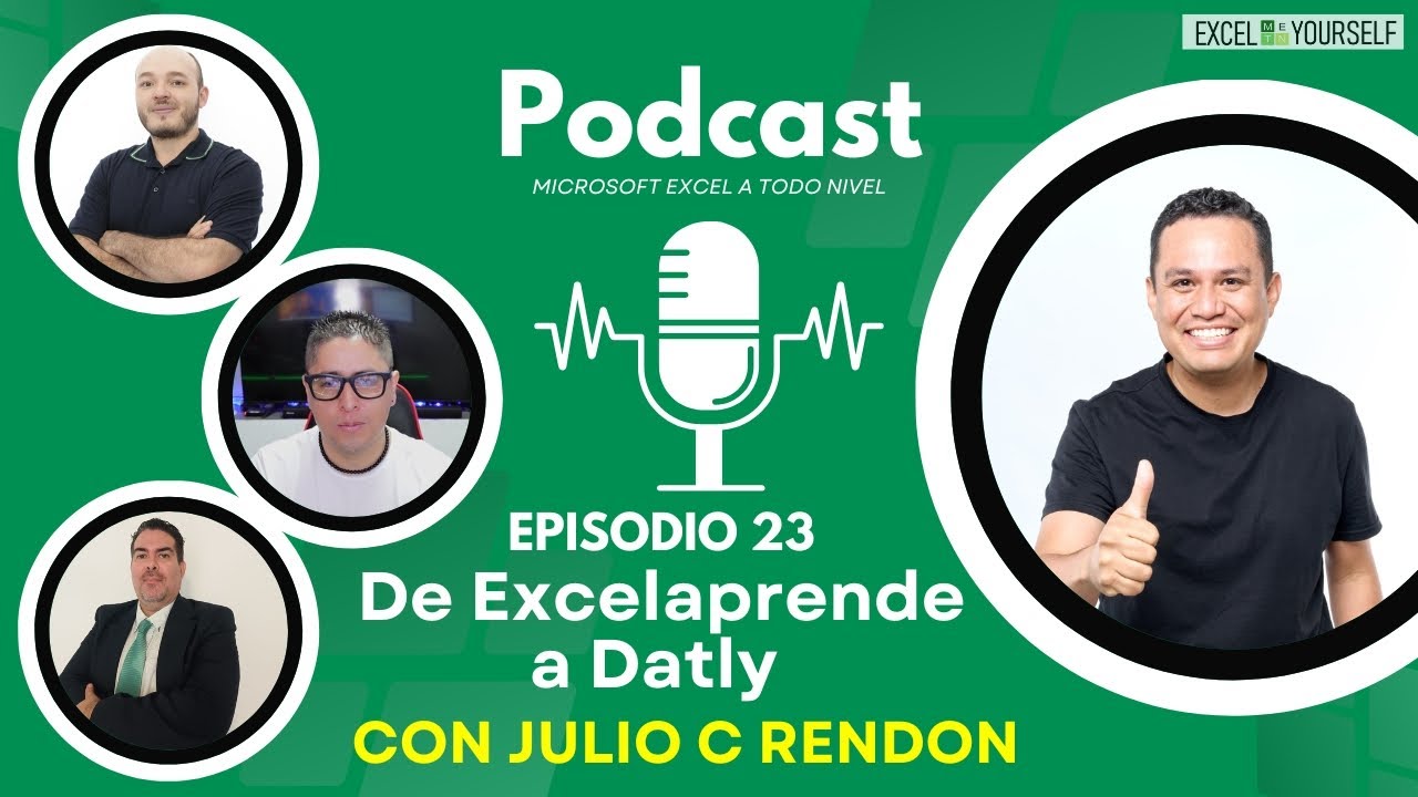 Podcast 23 | Su evoluci&oacute;n y trayectoria en la educaci&oacute;n digital | Con Julio C Rend&oacute;n