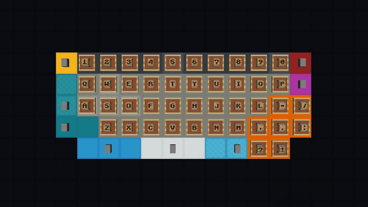 Redstone Keyboard
