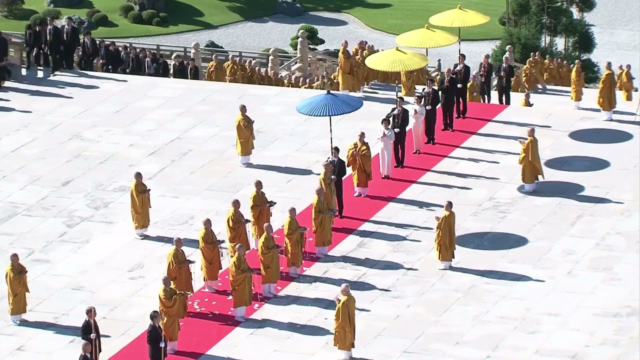 Grand Memorial Service for H M  Norodom Sihanouk of Cambodia at the Royal Grand Hall of Buddhism 念佛宗