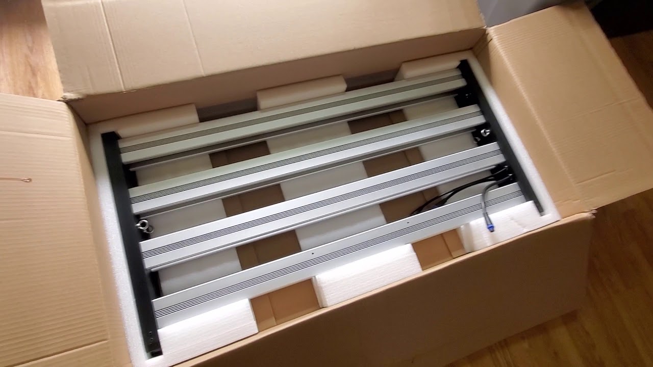 custom phlizon 640 watt bar unit unboxing pt1