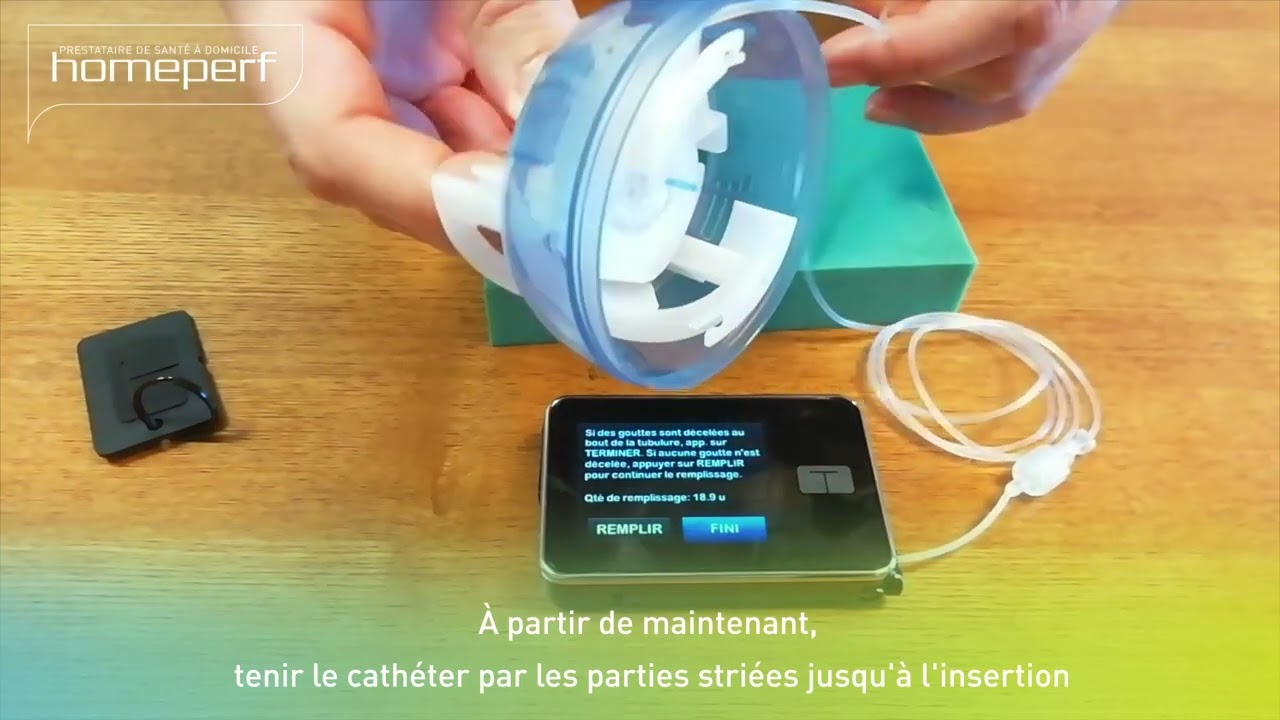 4 2 POSE DU CATHÉTER AUTOSOFT POMPE TSLIM E UNIVERSITÉ V1