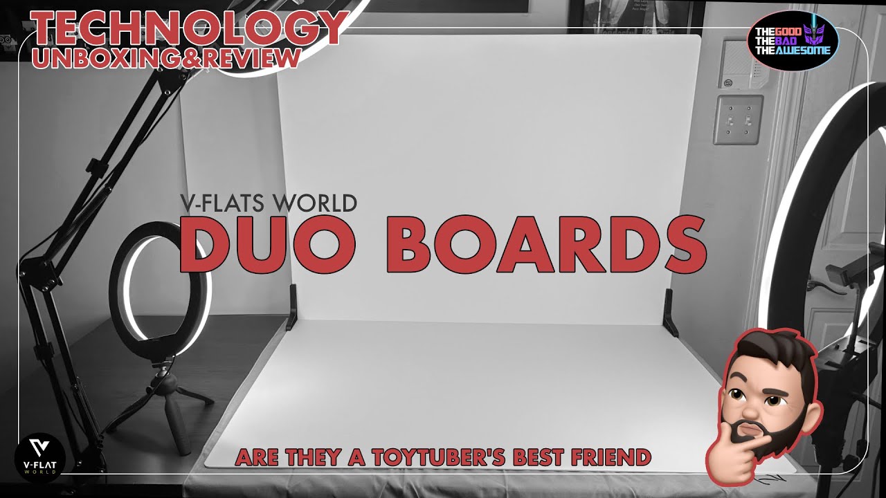 V-Flat World Duo Boards Review&nbsp;- Great for Toy Reviews? Unboxing and First Reaction
