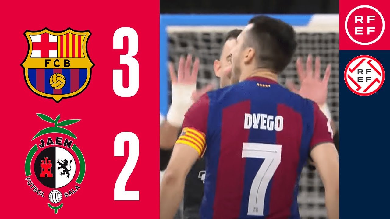 Resumen #PrimeraDivisiónFS | Barça 3 - 2 Jaén Paraíso Interior | Jornada 7