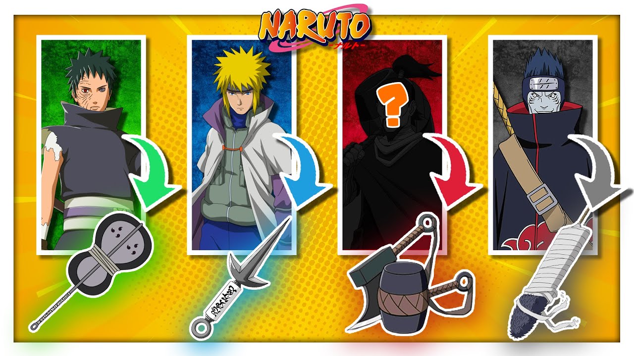 NARUTO WEAPON QUIZ ⚔️🍜🦊 Guess The Naruto Character Weapon | Naruto Shippuden Quiz | Anime Quiz