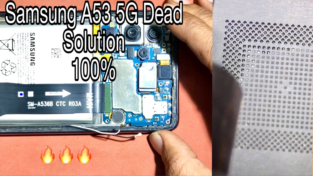 Samsung A53 No Power On Dead Problem 100% Solution 4K 🔥🔥