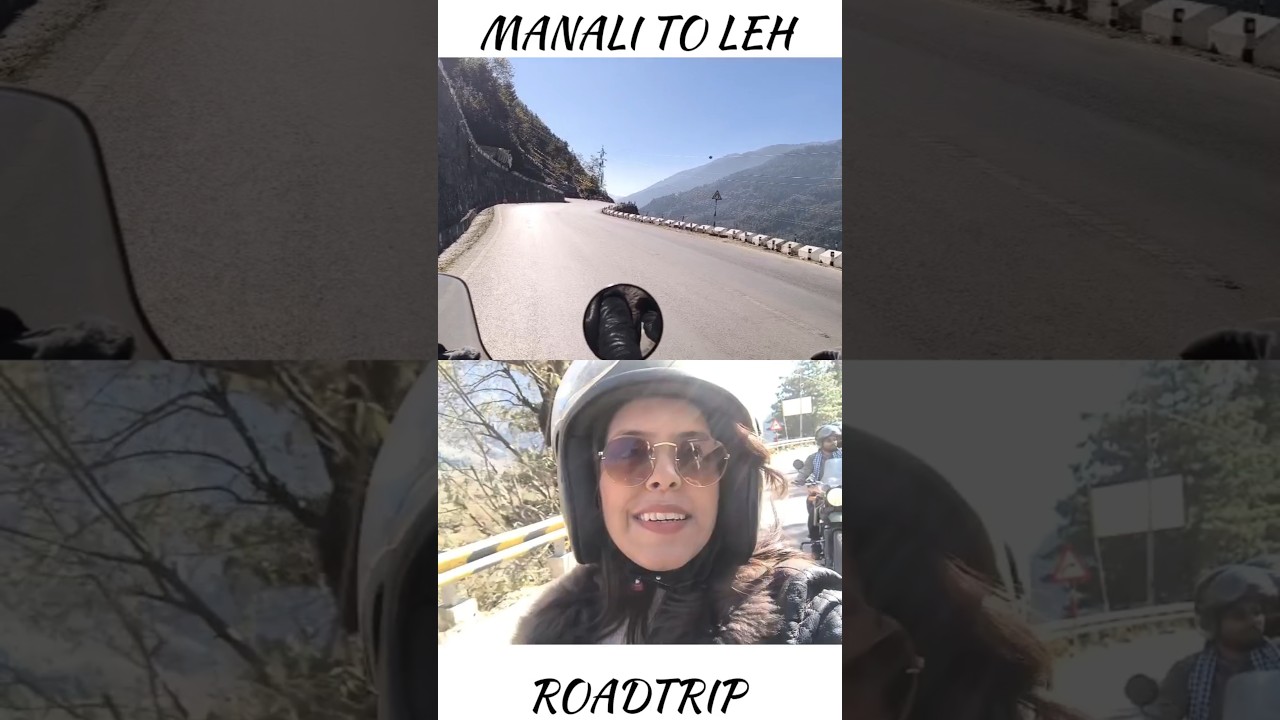 Manali to leh Ladakh road trip. once for a lifetime experience 🌄✨