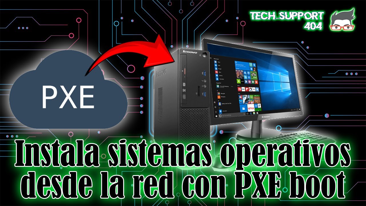 Como instalar un sistema operativo desde la red con PXE boot | Tutorial de iVentoy para Windows