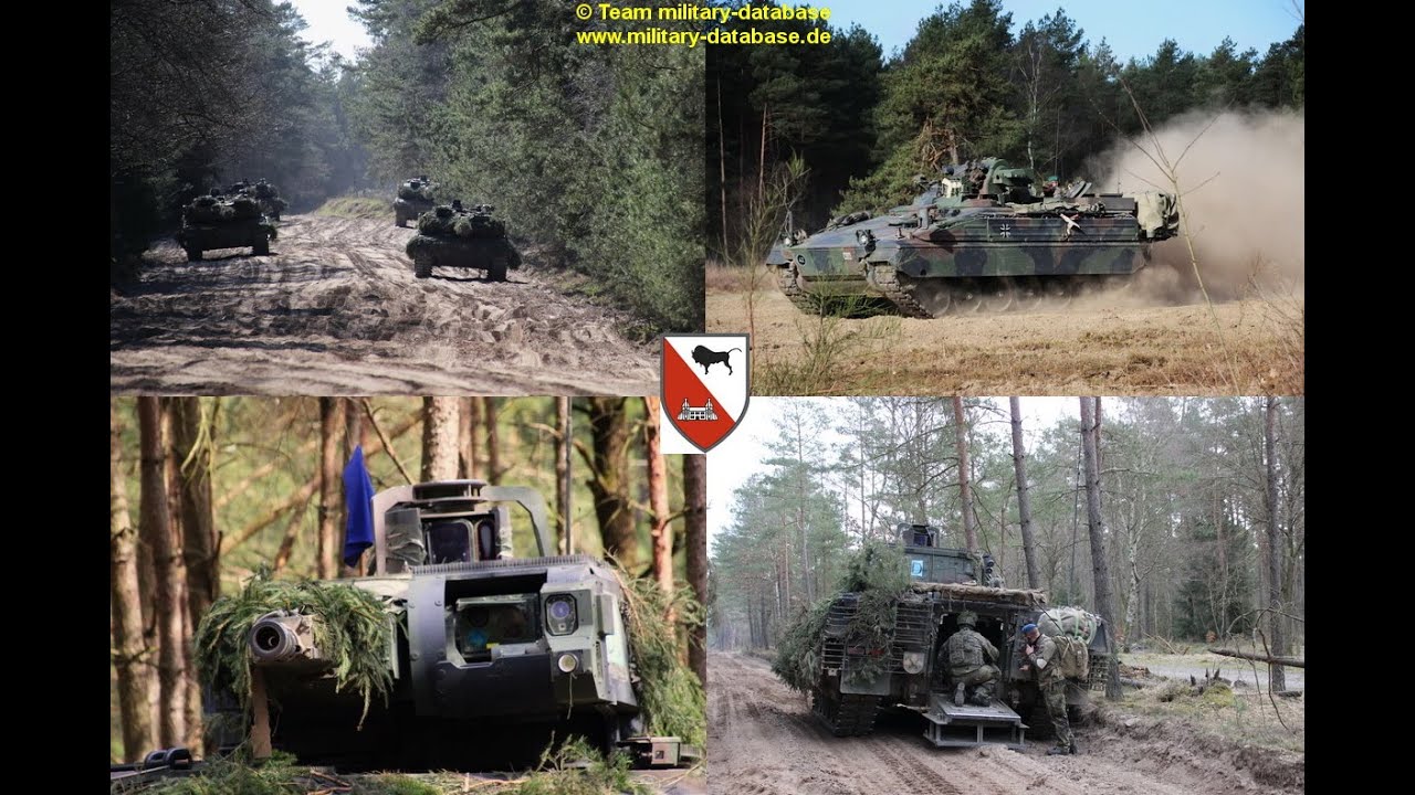 2025 Das Panzerbataillon 363 im Schießübungszentrum Panzertruppen in Munster - Durchgang 04/25