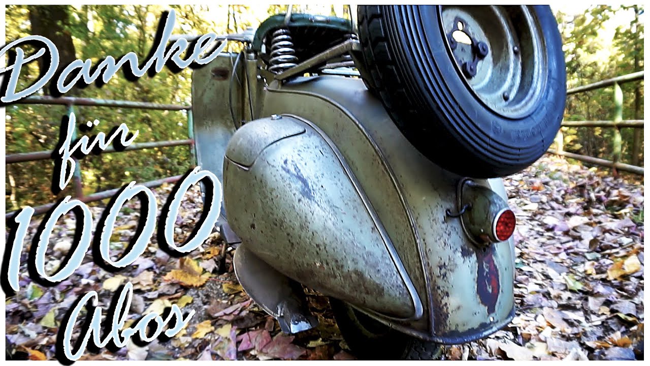 Vespa Hoffmann HA im O-Lack von 1952 | Vespaporn | Vesparestauration | Hoffmann-Rennstaffel