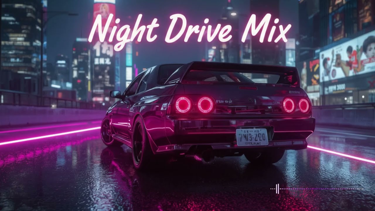 Best Synthwave Mix for Night Drive | 1 Hour of Retro Futuristic Music