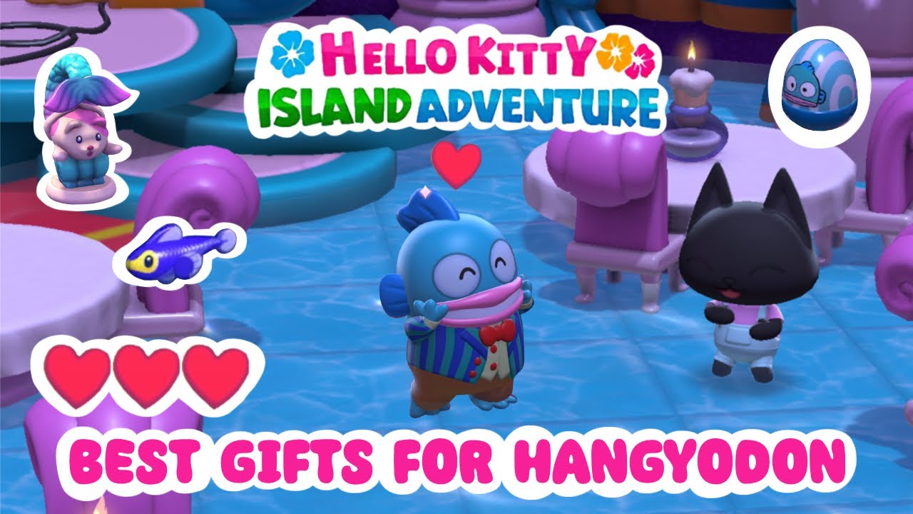 ЛУЧШИЕ подарки от Hangyodon! ♥️ Что внутри коробок Hangyodon? ✨ Приключения на острове Hello Kitty