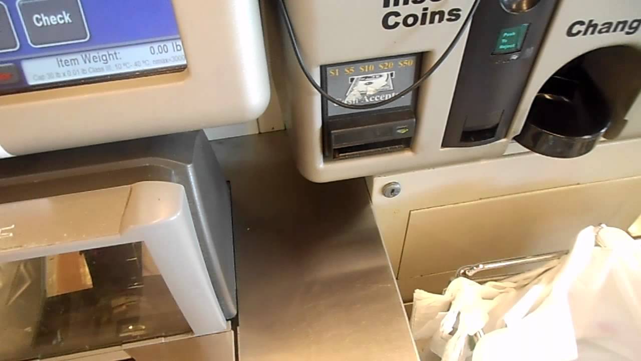Fujitsu U-scan at Waldbaums in Rockaway Park, Queens, NY