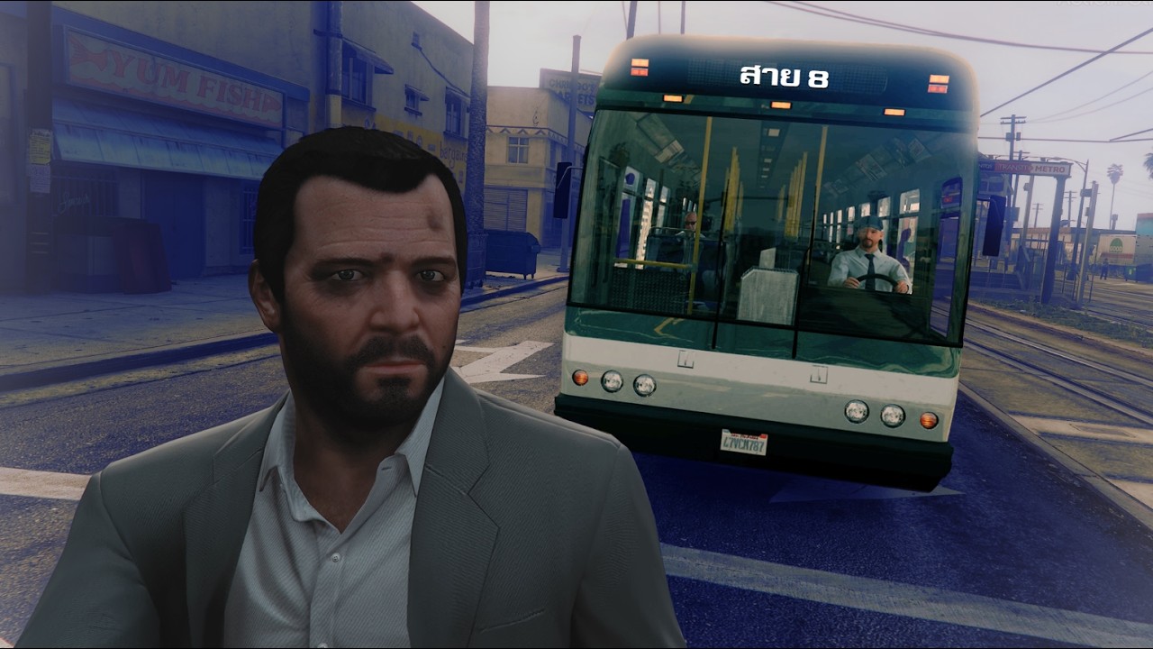 ผมเล่นเกม Open World แต่ใช้ขนส่งสาธารณะล้วน ๆ