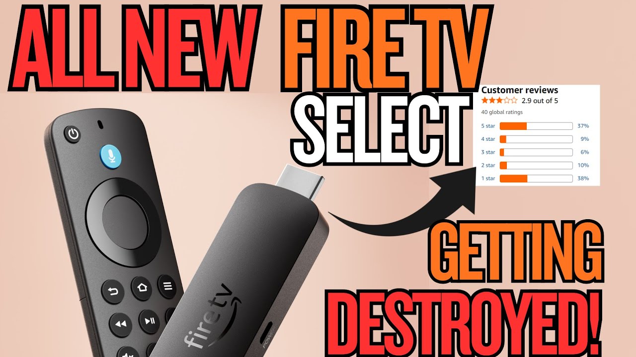 Fire TV Stick Select подвергается критике в обзорах!