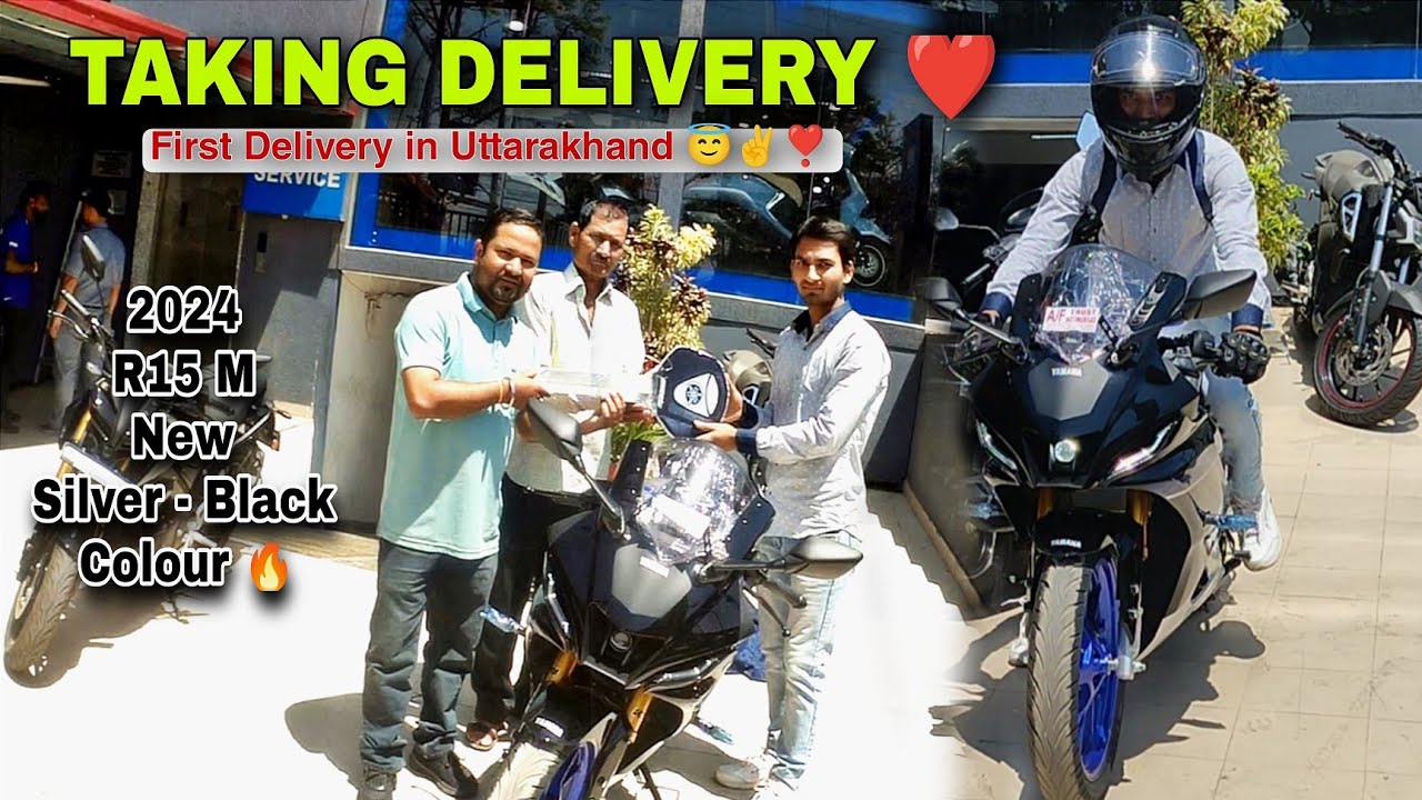 Taking Delivery of R15M | 2024 yamaha R15M | Finally Taking Delivery of My New Bike