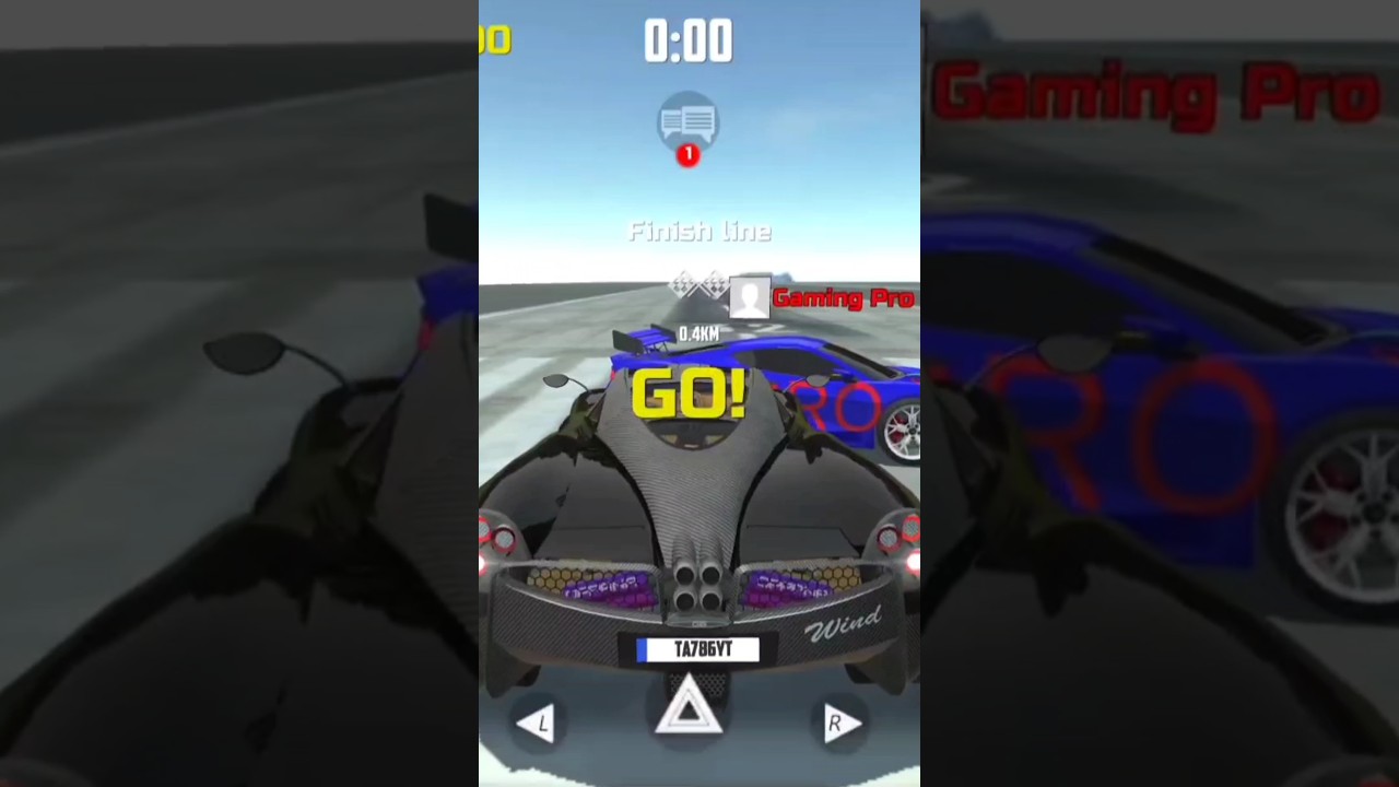 400m Race with Pagani Huayra in Car Simulator 2 #automobile #race #racing #pagani #cargame #gaming