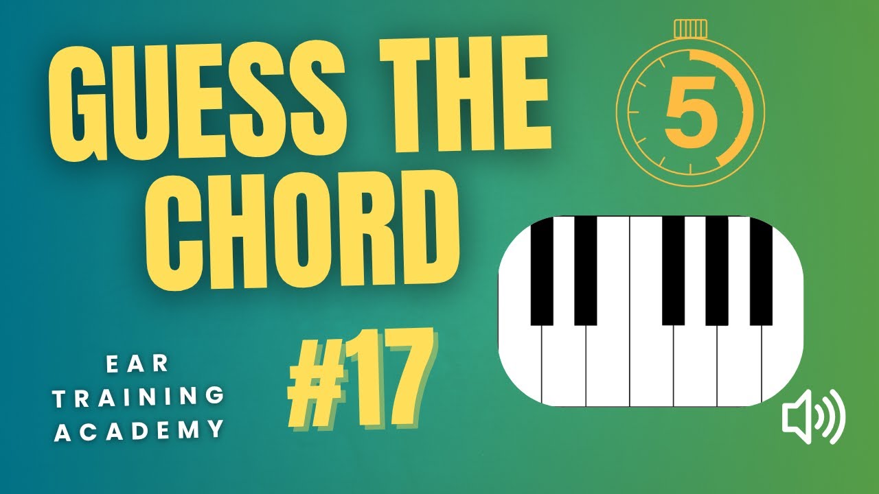 Chord Recognition Challenge 🎹 | Train Your Ear for Music